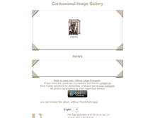 Tablet Screenshot of gallery.cartoonimal.org
