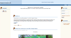 Desktop Screenshot of cartoonimal.org